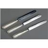 Image 1 : Assembled Set of Six English Silver Handled Place Knives, Four, possibly Atkin & Oxley, Sheffie...