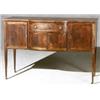 Image 1 : George III Style Mahogany Serpentine Sideboard, Early 20th Century, Height: 41 in (104.1 cm);...