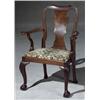 Image 1 : George III Mahogany Armchair, Partially Composed of 18th Century Elements, Restorations., $...