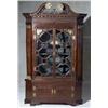 Image 1 : George III Parcel Gilt Mahogany Corner Cupboard, Composed of 18th Century Elements, In two pa...