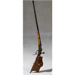 Continental Furniture and Decorations, Anschutz 8.46 Norm Target Rifle, Having a slightly che...