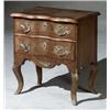 Image 1 : Louis XV Style Ormolu Mounted Walnut Commode, Late 19th Century, Some repairs and cracking to...