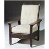 Image 1 : L & J.G. Stickley Arts & Crafts Oak 'Morris' Chair, First Quarter 20th Century, Having throug...