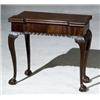 Image 1 : Chippendale Style Mahogany Fold-Top Card Table, In the Philadelphia Style, Early 20th Century...