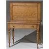 Image 1 : American Cherry Plantation Desk, Mid-Atlantic States or Southern,, Mid-19th Century, In two...