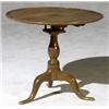 Image 1 : Chippendale Walnut and Mahogany Tilt-Top Tripod Birdcage Tea Table, Probably Southern, Last Qua...