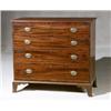 Image 1 : Federal Cherry Chest of Drawers, Pennsylvania, Circa 1800, Feet and brasses replaced; some lo...