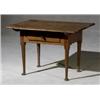 Image 1 : Queen Anne Walnut Tavern Table, In the Pennsylvania Style, Partially Made From 18th Century Ele...