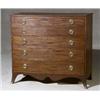 Image 1 : Federal Mahogany Gentleman's Chest of Drawers, Philadelphia or Maryland, Circa 1800, Having a...