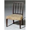 Image 1 : Federal Mahogany Side Chair, New York, Circa 1800, Quarter blocks replaced and right angle ir...