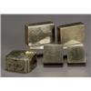 Image 1 : Group of Five Chinese Paktong Boxes, 18th-19th Century, Four betel nut boxes having incised l...