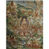 Image 1 : Two Tibetan Thankas, First Half 20th Century, The first depicting Maitreya in paradise; the s...