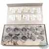 Image 1 : 2014-2015 Canada Complete $15 Fine Silver Exploring Canada 10-coin set with Original Mint Display Bo