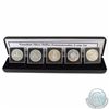 Image 1 : 1939-1967 Canadian Silver Dollar Commemorative 5-coin set. You will receive the 1939 Parliament, 194