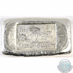 Beaver Bullion 6 oz Fine Silver Bar (Tax Exempt)