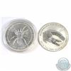 Image 1 : 2014 Australian Saltwater Crocodile & 2015 Australian Funnel-Web Spider 1oz Fine Silver Coins (Tax E