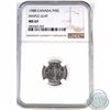 Image 1 : 1988 Canada $5 Platinum Maple Leaf NGC Certified MS67 (Tax Exempt)