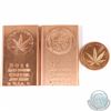 Image 1 : 3x Fine Copper Bars, and Copper Round. You will receive two Half Pound Copper Bars and a 1oz Copper 