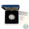 Image 1 : 1984 United Kingdom Silver Proof One Pound Coin in Blue Display Box with COA.