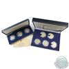 Image 1 : Lot of 2x Morgan Mint Commemorative USA Mint Sets in Original Displays & COAs. You will receive a 3-