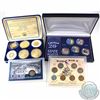 Image 1 : Lot of 4x USA Commemorative Coin Sets. You will receive 1999 5-coin Colourized State Quarter Set, 6-