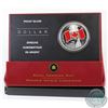 Image 1 : 2005 Canada Limited Edition National Flag Proof Enameled Fine Silver Dollar (Outer sleeve's surface 