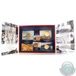 "Canada Remembers - World War II Through the Painter's Eye" 6-coin Medallion Commemorative Set in Il