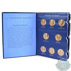 Statehood Art Medals Volume 2, Complete with 25 Bronze Statehood Art Medals, Made by the Medallic Ar