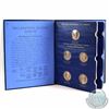 Image 1 : Presidential Art Medals Volume 1, Complete with 22 Bronze Declaration Signers Medallions made by the