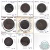 Image 1 : Estate Lot of 8x Various Canadian Bank Tokens from Lower Canada, Upper Canada Dated 1835-1857. 8pcs