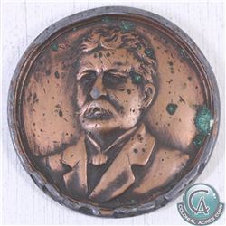 1897 Detroit Banks & Bankers to the American Bankers Medallion. 62 mm in diameter.