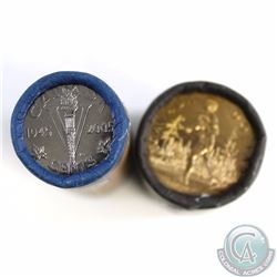 Lot of 2x 2005 Canada Original Rolls. You will receive Victory 5-cent Roll & Terry Fox Loon $1. 2pcs