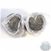 Image 1 : 2001 & 2002 Canada 50-cent Original Rolls of 25pcs (Plastic is lightly tattered and has writing). 2p