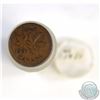 Image 1 : Estate Lot of 1951 George VI Canada 1-cent Roll of 50pcs as stated on holder. Sold as is, No Returns