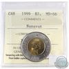 Image 1 : $2 Canada 1999 Nunavut ICCS Certified MS-66