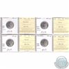 Image 1 : Mixed Page of 4x Canada 25-cent War of 1812 Dated 2012 & 2013 ICCS Certified MS-65. These coins were
