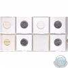 Image 2 : Mixed Page of 4x Canada 25-cent Dated 2002-2012 ICCS Certified MS-66. These coins were initially Cer