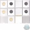 Image 2 : Mixed Page of 5x Canada 25-cent Dated 2006-2008 ICCS Certified MS-65. These coins were initially Cer
