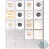 Image 2 : Mixed Page of 7x Canada 25-cent Dated 2000-2005 ICCS Certified MS-65. These coins were initially Cer