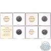 Image 2 : Mixed Page of 4x Canada 25-cent Dated 1996-1998 ICCS Certified MS-65, MS-66 Numismatic BU & MS-67 Nu