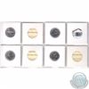 Image 2 : Mixed Page of 4x Canada 25-cent Dated 1986-1989 ICCS/CMG Certified MS-64, MS-66 Numismatic BU & MS-6