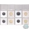 Image 2 : Mixed Page of 4x Canada 25-cent Dated 1991-1995 ICCS Certified MS-64, MS-65 & MS-67 Numismatic BU. T