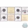 Image 1 : Mixed Page of 4x Canada 25-cent Dated 1977-1979 ICCS/CMG Certified MS-65. These coins were initially