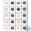 Image 2 : Mixed Page of 11x Canada 50-cent Dated 1968-1997. All but 2 of these coins were initially Certified 