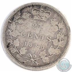 Estate Lot: 1858 Canada 20-cent in F-12 Condition.