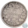 Image 1 : Estate Lot: 1858 Canada 20-cent in F-12 Condition.