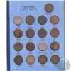 Image 2 : Estate Lot of Canadian Large Cent Collection 1858-1920 Blue Book of 43pcs. This book is full except 