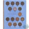 Image 3 : Estate Lot of Canadian Large Cent Collection 1858-1920 Blue Book of 43pcs. This book is full except 