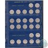 Image 2 : Estate Lot of Canadian 5-cents 1922-1966 with Date Range 1922-2001 of 81pcs. The only coin missing i