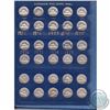 Image 4 : Estate Lot of Canadian 5-cents 1922-1966 with Date Range 1922-2001 of 81pcs. The only coin missing i